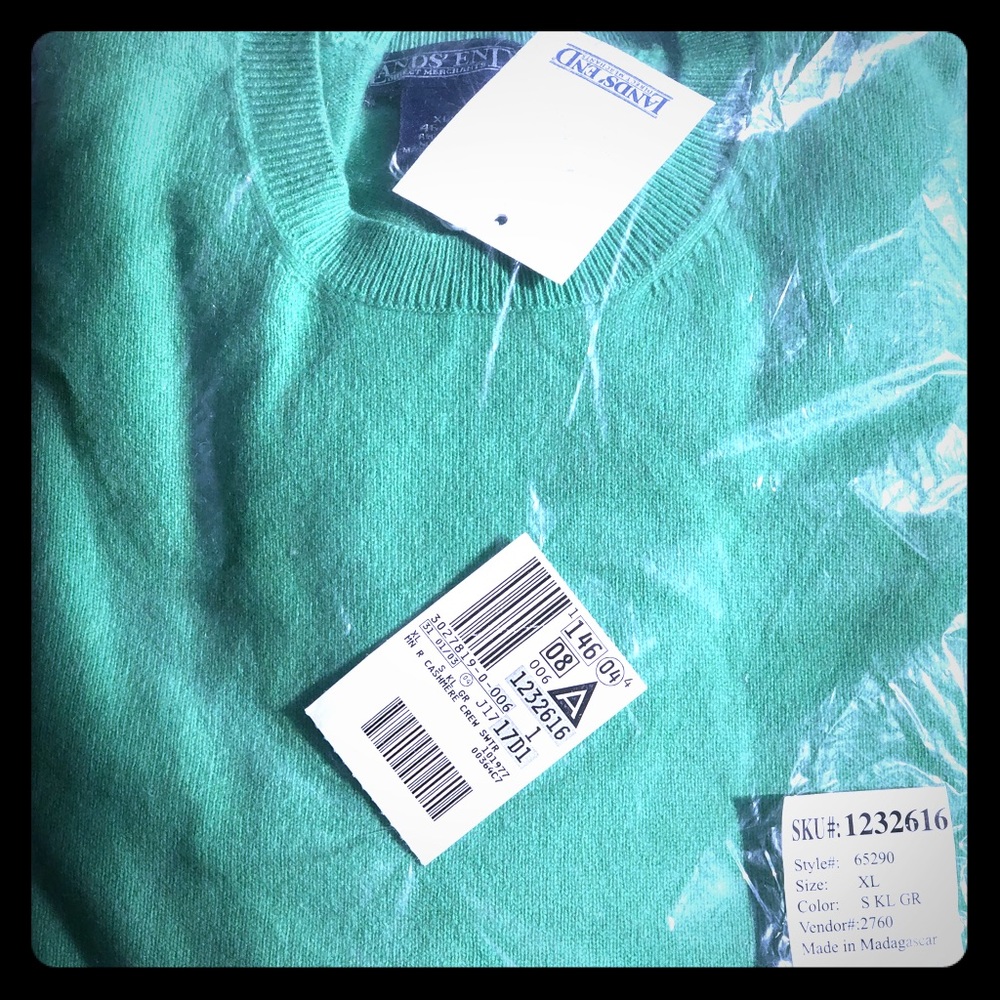 Land’s End Cashmere Crew Neck Sweater